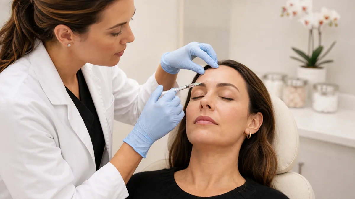 BOTOX® consultation planning in a medical aesthetics setting